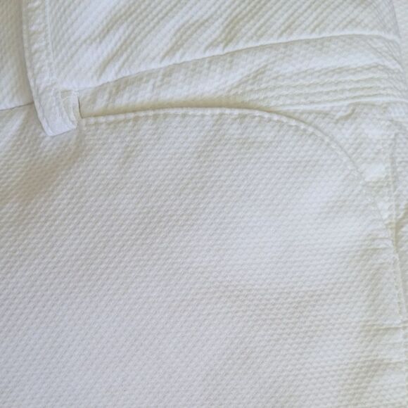 Cynthia Steffe white pique pants sz 6 - Picture 6 of 6